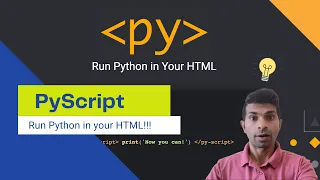PyScript - Run Python in HTML