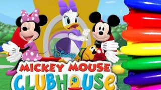 Disney Junior Mickey Mouse Clubhouse Coloring Page fun for kids to learn Art