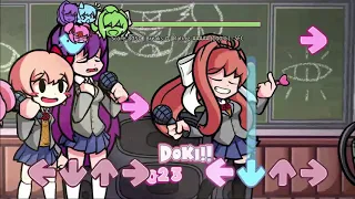 FNF VS Doki Doki Takeover Plus Encore Week FNF DDLC 