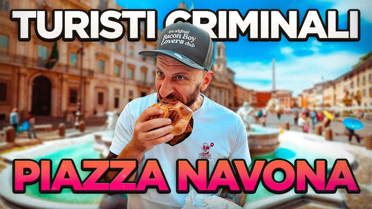 Turisti criminali PIAZZA NAVONA