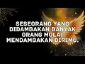 Lagu Seseorang yang didambakan banyak orang mulai mendambakan dirimu.