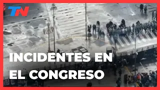 TENSIÓN EN EL CONGRESO: INCIDENTES EN LA MARCHA FEDERAL UNIVERSITARIA