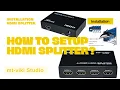 How to Setup your MI Splitter - Share Screen with Multiple Monitors MT-VIKI