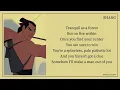 I'LL MAKE A MAN OUT OF YOU - DONNY OSMOND LYRICS