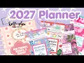 Kellofaplan 2027 Planner Release Flip Through of New Planners Stickers and Charms
