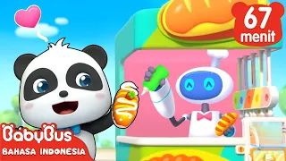 Mesin Penjual Kue Otomatis | Lagu Makanan | BabyBus Song | BabyBus Bahasa Indonesia