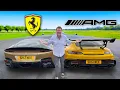 Download Lagu DRAG RACE: Ferrari 12CIlindri vs AMG GT Black Series