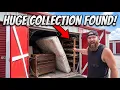I bought this abandoned storage unit for only 130 - WE HIT THE JACKPOT