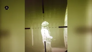 لحظه کشته شدن افراد طالبان از سوی تک تیر انداز های ارتش 