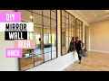DIY Mirror Wall Ikea Hack FULL