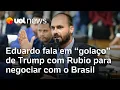 Download Lagu Eduardo Bolsonaro diz que Trump faz 'golaço' com Rubio negociando com o Brasil; Josias: 'Gol contra'