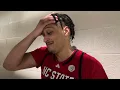 NC State forward Darrion Williams breaks down 90-61 loss to Virginia in Charlottesville