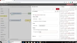 Adding Split node