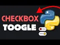 Python Panel Web App Tutorial Working with Checkbox and Toggle in Panel