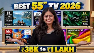 Best 55 Inch TVs ₹35K to ₹1 Lakh+ 🔥 Big Billion Days & Great Indian Festival Sale