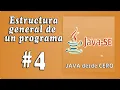 General structure of a program JAVA course from scratch Buhoos