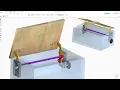 Solid Edge Assembly Motion Simulation Concealed Hinges Mechanism