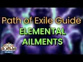 Path of Exile Guide Elemental Ailments Shock Sap Chill Freeze Brittle Scorch