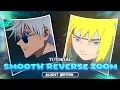 How to Make Smooth Reverse Zoom in Alight Motion Step-by-Step XML