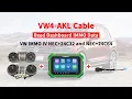 Lagu OBDSTAR Read VW IMMO4 NEC24C32 or NEC24C64 AKL IMMO Data via VW4 AKL Cable Pogo PIN- OBDII365