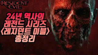 인구 99.9% 삭제...24년 역사 "레지던트 이블" [레지던트이블: 0번째밤] 보기전 시리즈 총정리🔥