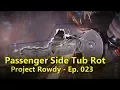 CJ7 Passenger Floor Replacement 2of4 Project Rowdy Ep023