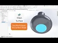 Surfaces Tutorial - Filled Surface In Solidworks