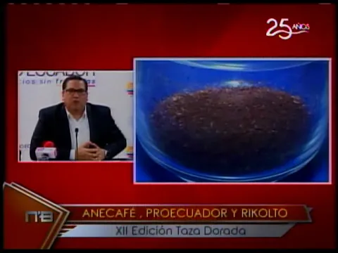 Anecafé, Proecuador y Rikolto XII Edición Taza Dorada