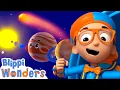 Download Lagu Blippi Wonders | Solar System Planets! | Blippi Animated Series | Cartoons For Kids