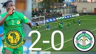 GOLI LA MSIMU AKIFUNGA ECUA YANGA 2 0 MTIBWA SUGAR GOLI LA ULAYA ULAYA 