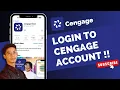 Cengage Login - How to Login Cengage App