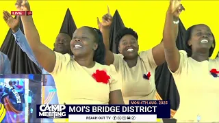 TAZAMA LIVE PERFORMANCE BY ZIONIC INTERNATIONAL MINISTERS 2025 CAMP MEETING MOI S BRIDGE DISTRICT 