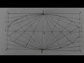 How to draw an ellipse by the rectangle method