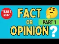 Fact or Opinion Brain Break Quiz Can You Get