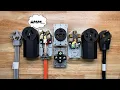 3 Prong 4 Prong Dryer Outlet Receptacle Plug Nema 10-30R Nema 14-30R install wiring
