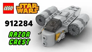 LEGO 912284 RAZOR CREST | LEGO Starwars Magazine Gift Virtual Build