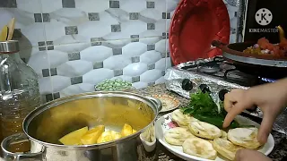 طريقة تحضير طجين لحم   بلقوق وجلبانة كيجي بنين بزاف         دندنها