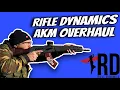 Rifle Dynamics AKM JMac barrel swap and Occam Rail