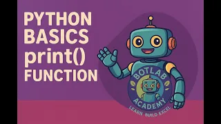 PictoBlox Python Tutorial for Kids Understanding the print Function BotLab Academy