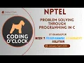 Problem Solving Through Programming In C Week 7 Programming Assignment Solution January - April 2025