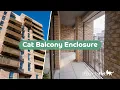 ProtectaPet Cat Balcony No Drill Tension Solution