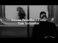 Stevan Pasaribu - Cinta Tlah Terlambat | slowed+reverb (lirik)