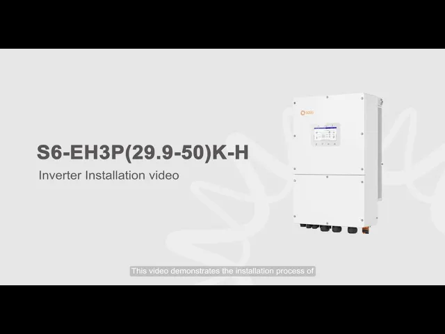 ไฮบริดอินเวอร์เตอร์ SOLIS 50KW 3 Phase (S6-EH3P50K-H)