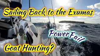 SDA101 Sailing to Exumas, Power Failure and Goat Hunting?