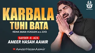 ameer hasan aamir karbala tuhi bata noha 2013 