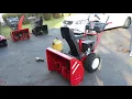Troy Bilt 2640 2 Stage Snowblower Overview Review Walk Around LETS HAVE A LOOK