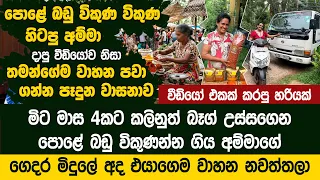 මාස 4න් වාහනයකුත් ගත්ත පොළේ බඩු විකුණපු අම්මා   - Ape Ammage Thunapaha