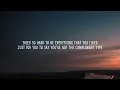 Olivia Rodrigo - enough for you (Lyrics)