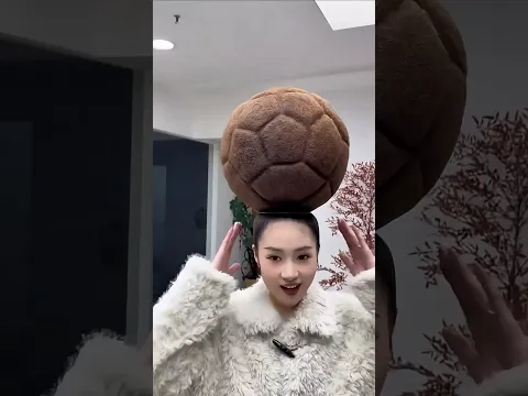 The girl's hair was very messy.