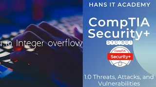 Domain 1 19 Integer overflow - CompTIA Security SY0 601